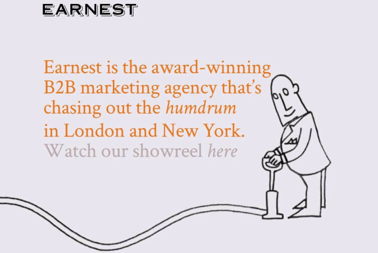 Earnest - empresa de marketing B2B
