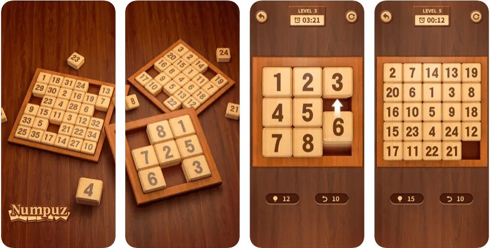 Numpuz Number Puzzle Games أفضل ألعاب الألغاز لـ iPhone