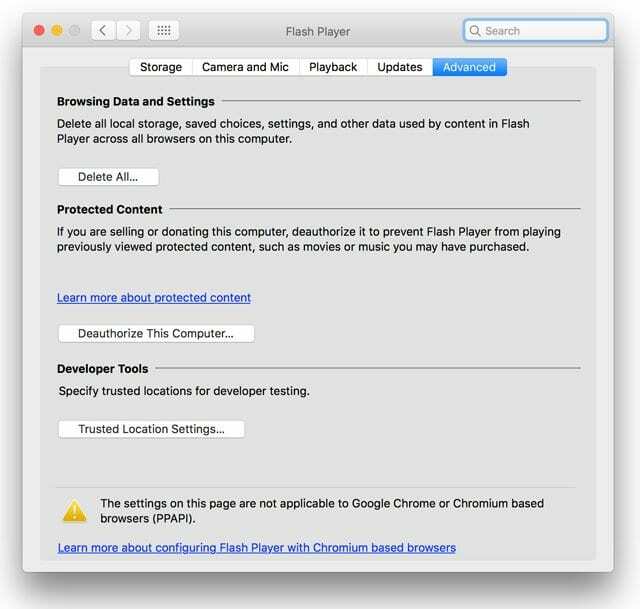 Erreur de fermeture inattendue du contenu Web de Mac Safari, correction