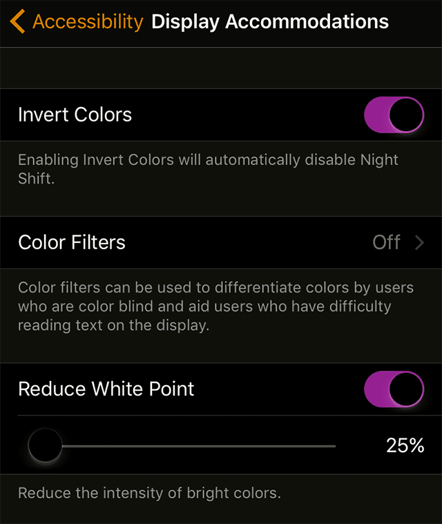 Jak povolit tmavý režim v iOS 10