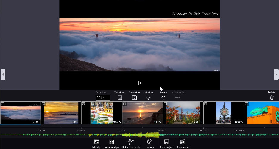 Windows aplikacija za uređivanje filmova Movie Maker (Fotografija: ljubaznošću Movie Makera)