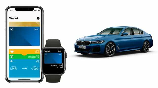 Apple Car Key на iPhone и Apple Watch с поддерживаемым автомобилем
