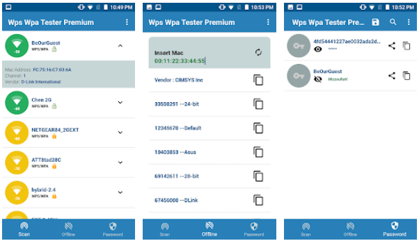 WiFi WPS WPA тестер