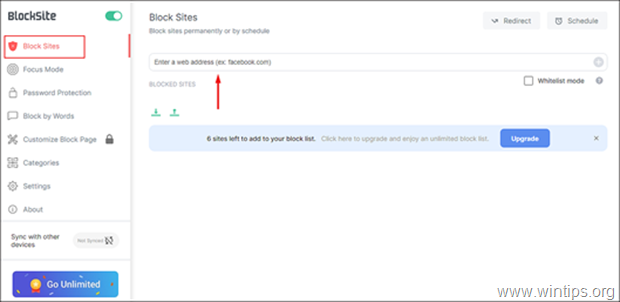 Websites blockieren Chrome