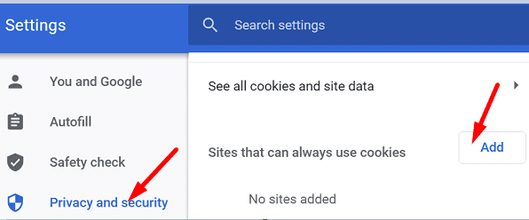 chrome-sites-that-can-always-use-cookies