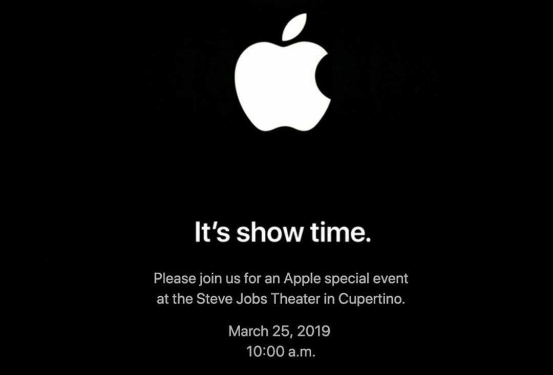 Evenimentul de lansare a serviciilor de abonament Apple
