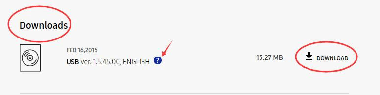 Samsung USB-stuurprogramma's downloaden