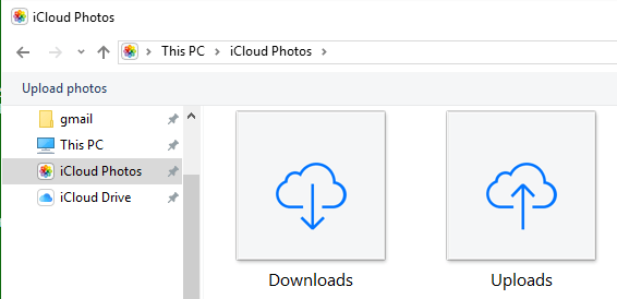 iCloud 사진 갤러리