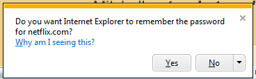 IE prompt om wachtwoord te onthouden