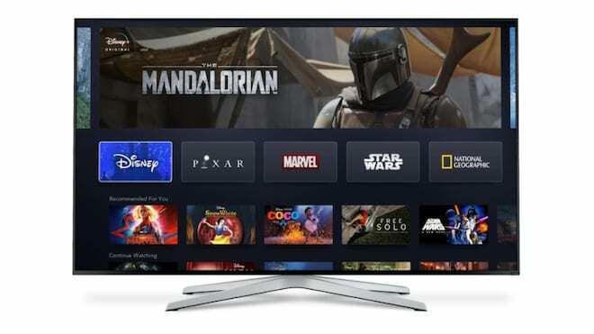 Smart TV podporuje Disney Plus
