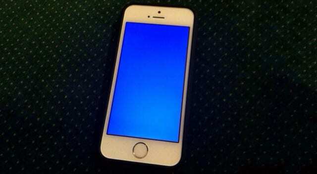 iphone-หน้าจอสีฟ้า