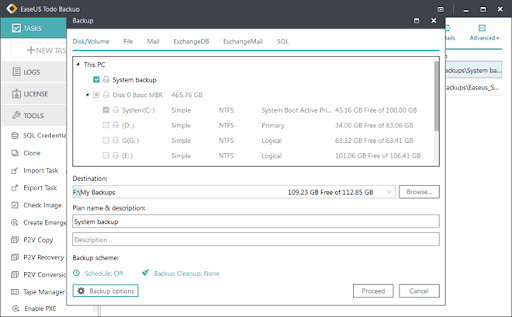 Töltse le és indítsa el az EaseUS Todo Backup programot