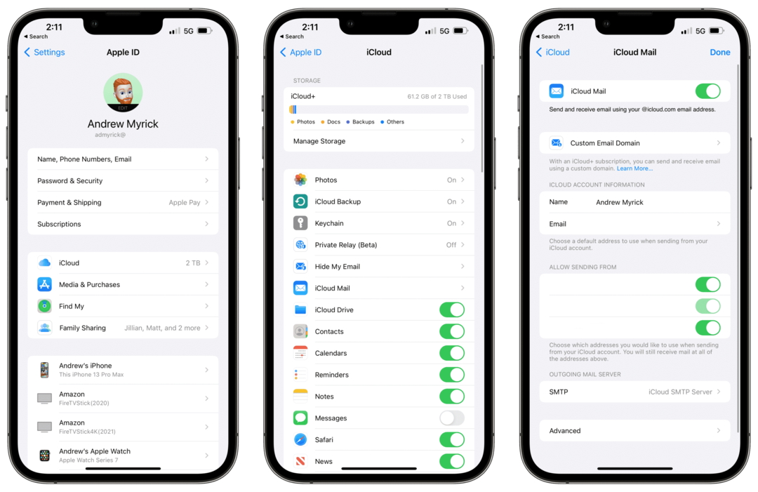 Como configurar domínios de e-mail personalizados com o iCloud Mail - 1