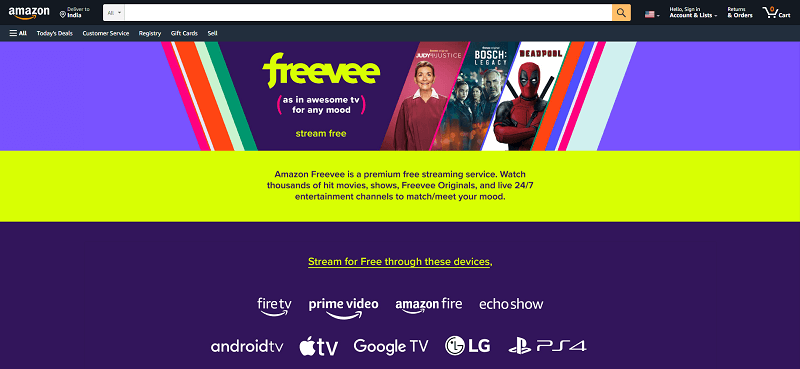 อเมซอน Freevee