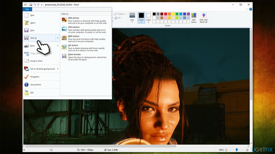 צלם צילום מסך של משחק עם Print Screen