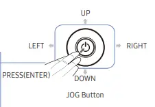 Samsungi monitori jooksunupp