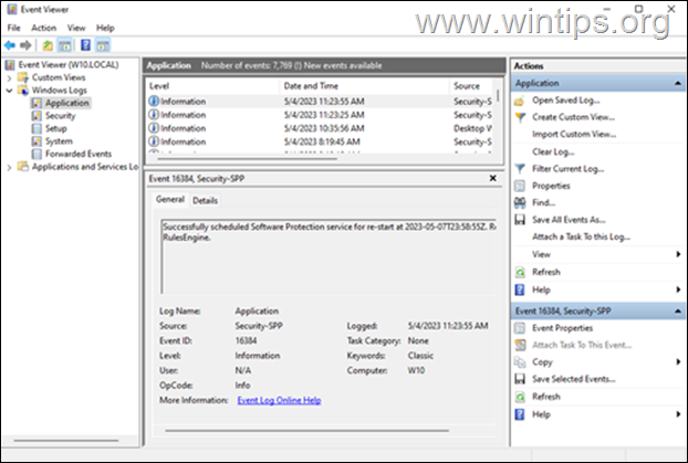 วิธีเข้าถึง Event Viewer บนคอมพิวเตอร์เครื่องอื่น 