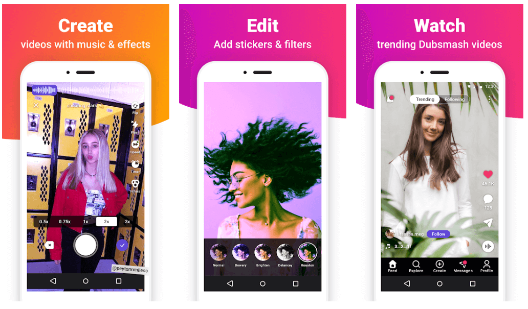 Dubsmash - Beste TikTok-Alternative-App