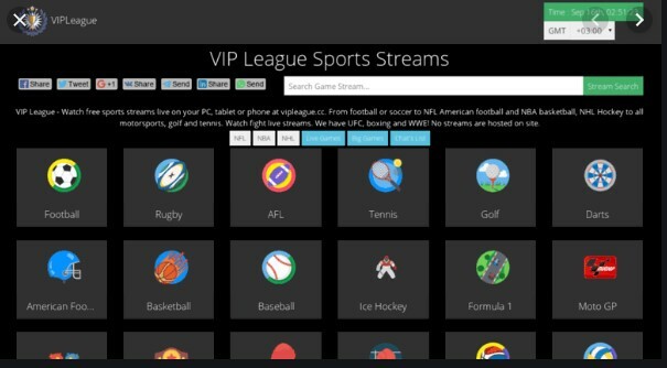 VIP League - Top-Sport-Streaming-Site