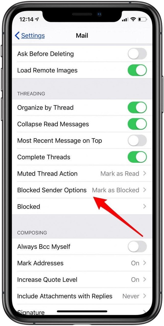 Suggerimenti per iOS 13 Blocca le email indesiderate