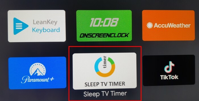 Таймер сну Android TV