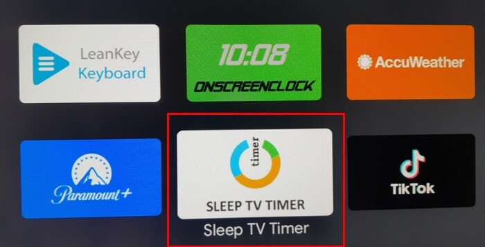 TV Uyku Zamanlayıcısı Android TV