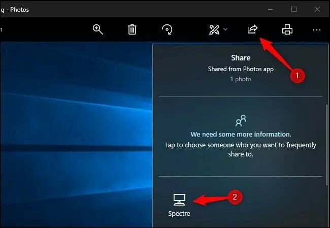 Windows Nearby Sharing