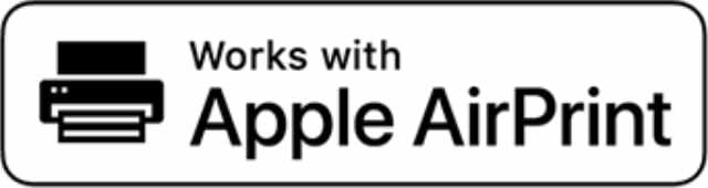 Deluje z logotipom Apple AirPrint