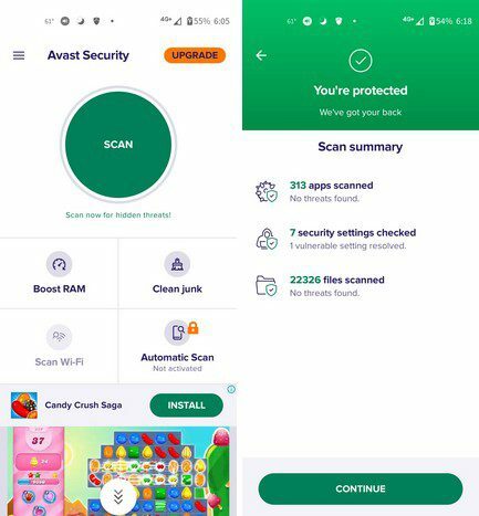 Avast Antivrus Android