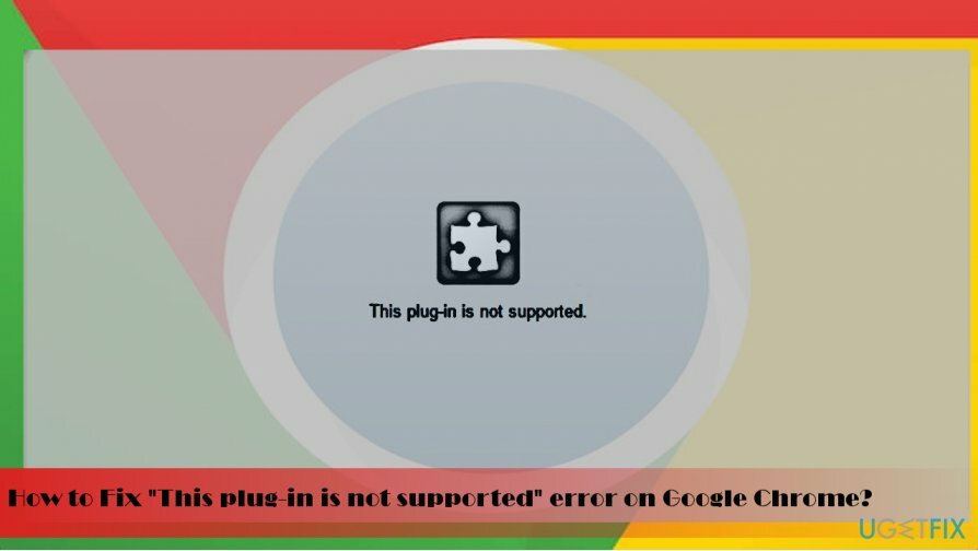 Errore " Questo plug-in non è supportato"