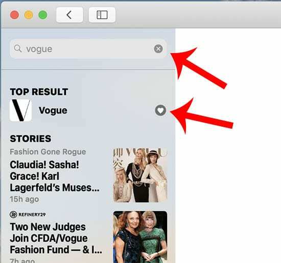 Apple News+ sur Mac - Suivre les magazines