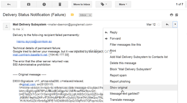 meldingskilde gmail