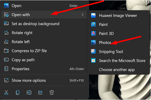 Приложение Open-image-with-Photos для Windows