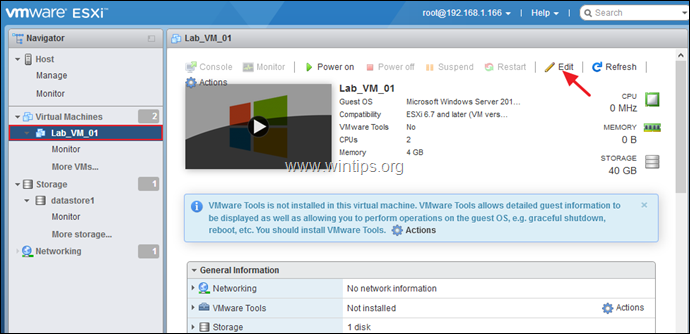 Comment cloner une machine virtuelle sur vSphere Hypervisor ESXi 6.7.