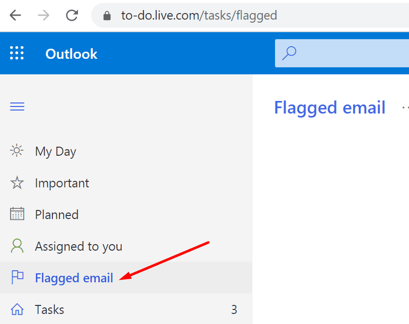 επισημασμένο email δημιουργία εργασιών outlook