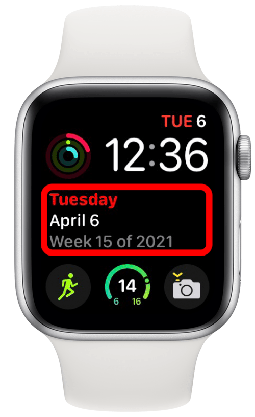 უკეთესი დღის გართულება Apple Watch-ის სახეზე