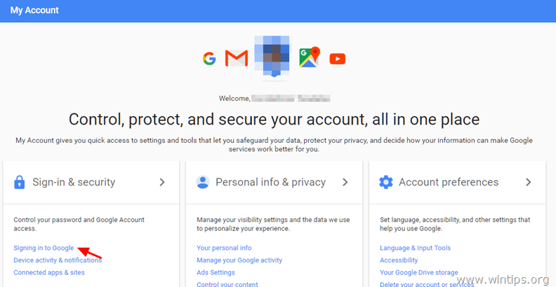 verifica in 2 passaggi di Gmail