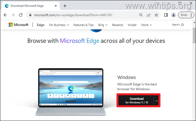 Κατεβάστε το microsoft edge