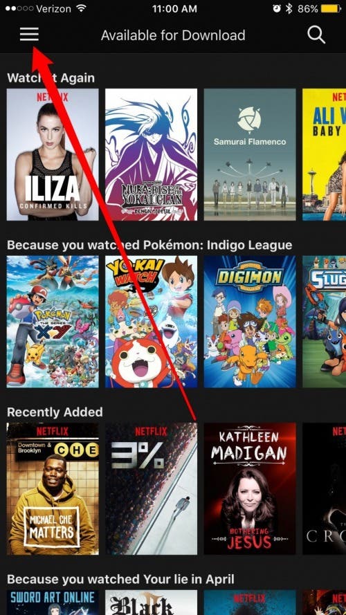 netflix güncellemesi