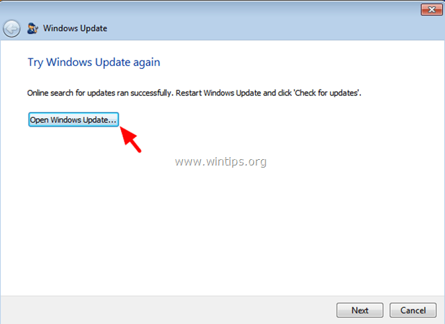 Součásti Windows Updates - 4