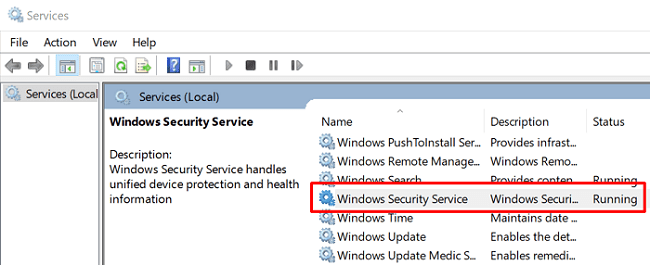 Windows-varnostna-storitev