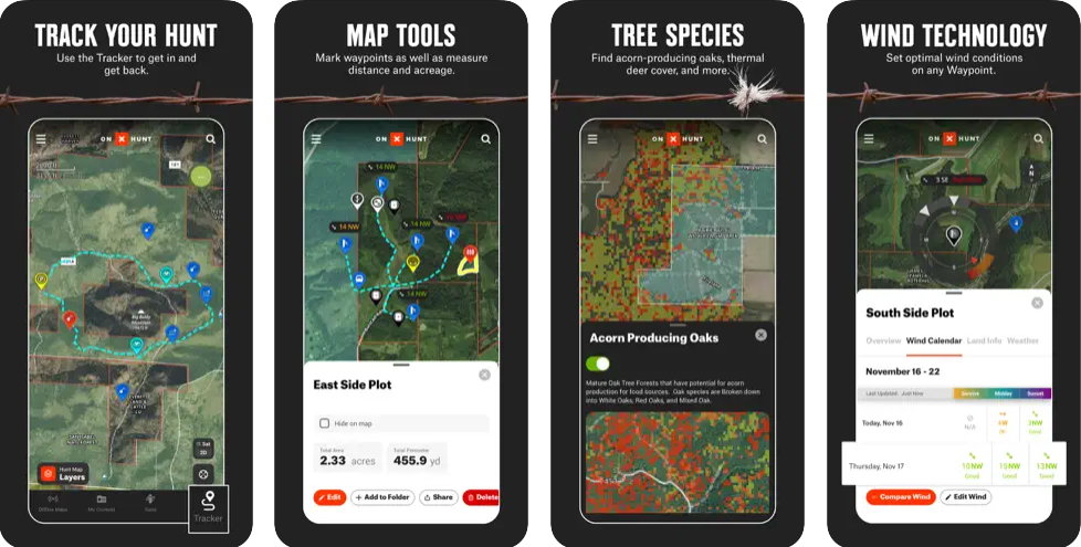 onX Hunt GPS Hunting Maps najbolja besplatna aplikacija za lovne karte