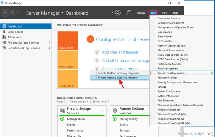 Slik installerer du RDS CAL-er på Remote Desktop License Server 20162019.