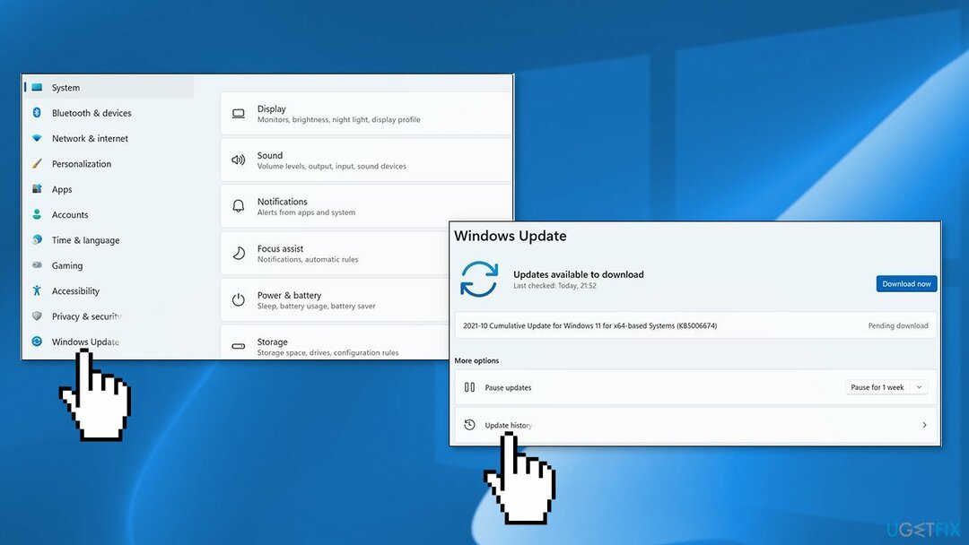 Dezinstalați cele mai recente actualizări Windows 11