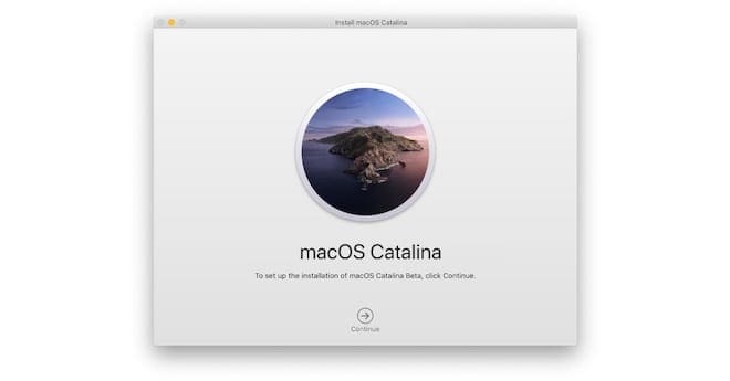 macOS 카탈리나 3