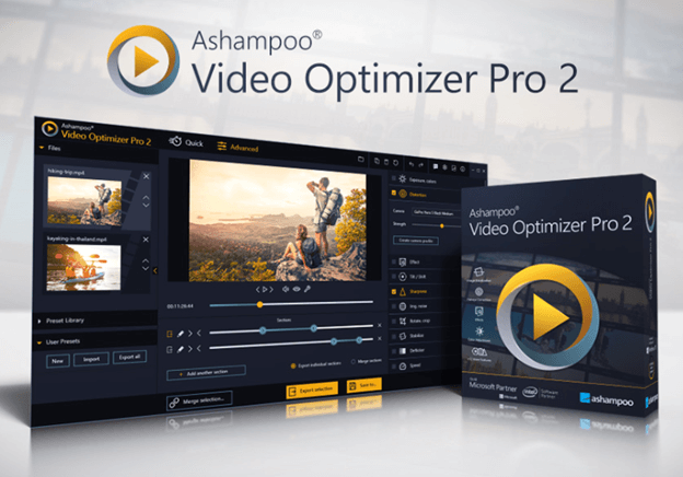 Видео оптимизатор на Ashampoo