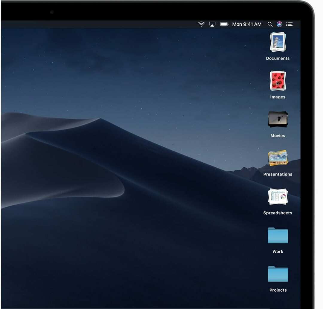 Como usar pilhas no macOS Mojave