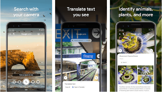 Google Lens - Android 모바일을 위한 최고의 유틸리티 앱