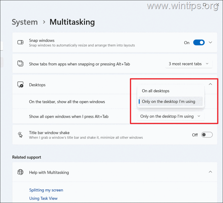 virtuelle skrivebord - multitasking