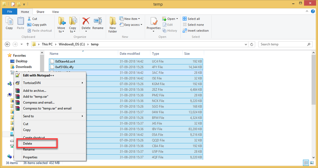 Jendela file sementara